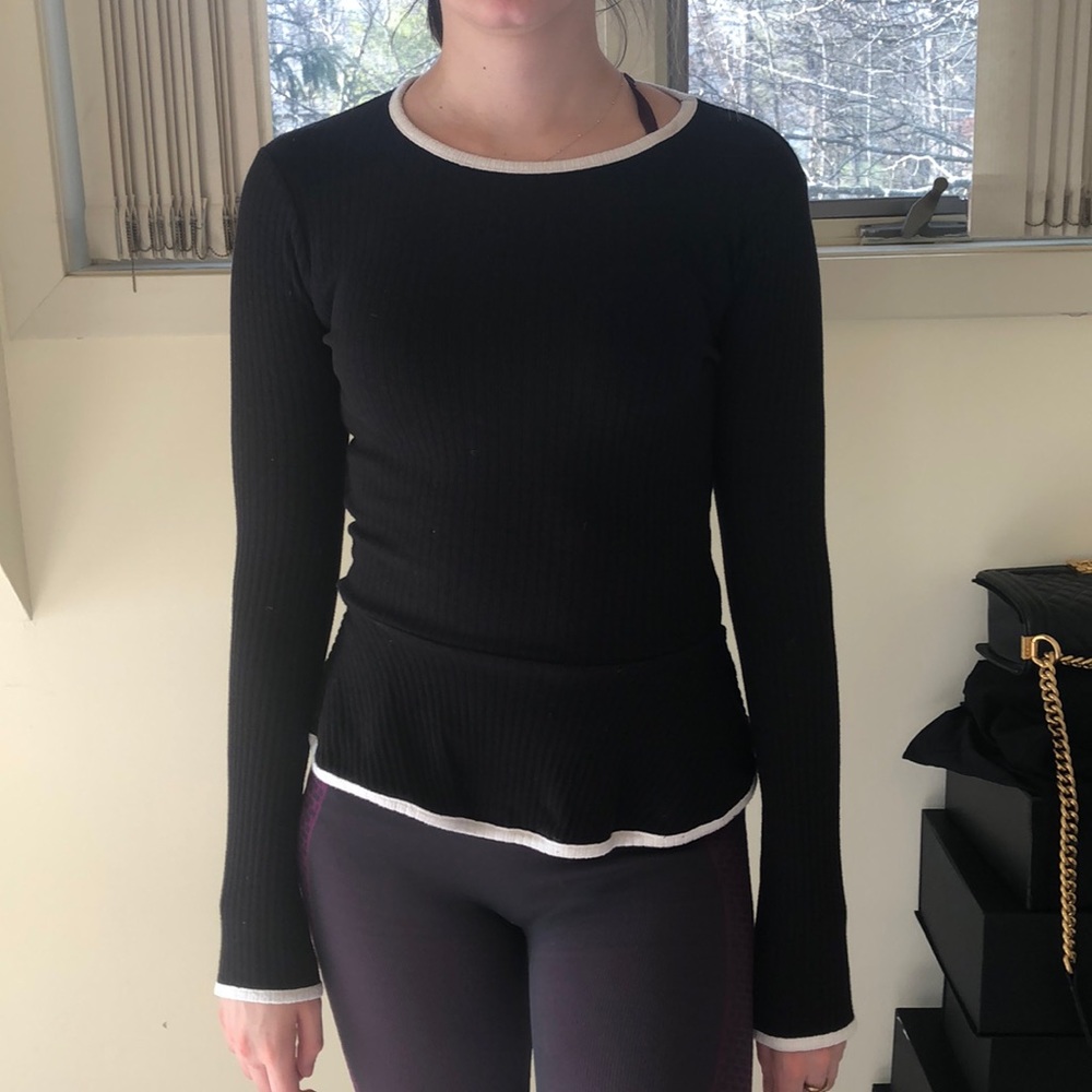 Zara Peplum Top
